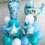 шары на выписку мальчика